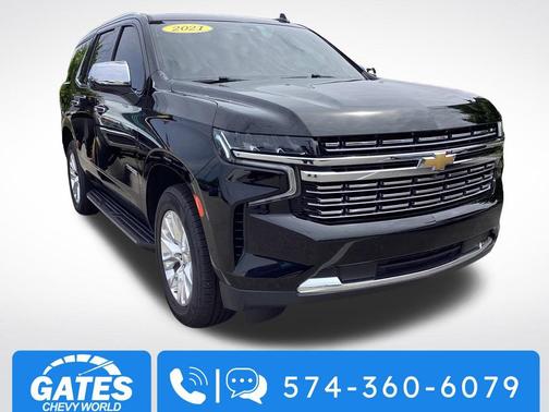 Black 2021 Chevrolet Tahoe Premier