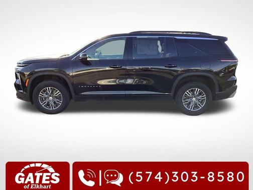 Mosaic Black Metallic 2024 Chevrolet Traverse LT