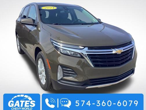 Harvest Bronze Metallic 2024 Chevrolet Equinox 1LT