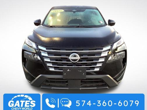 Super Black 2025 Nissan Rogue SV