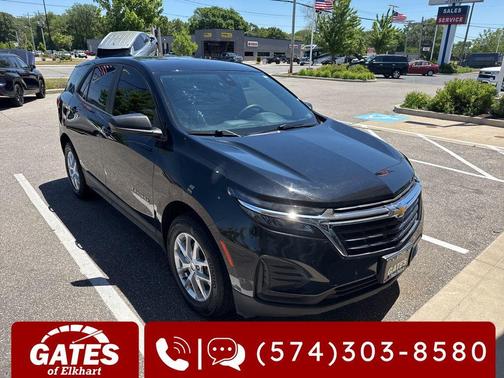 Mosaic Black Metallic 2023 Chevrolet Equinox LS