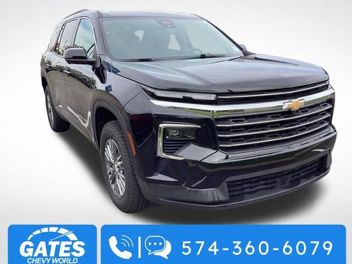 Mosaic Black Metallic 2024 Chevrolet Traverse LT