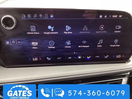 Mosaic Black Metallic 2024 Chevrolet Traverse LT