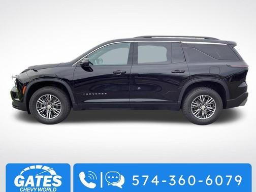 Mosaic Black Metallic 2024 Chevrolet Traverse LT