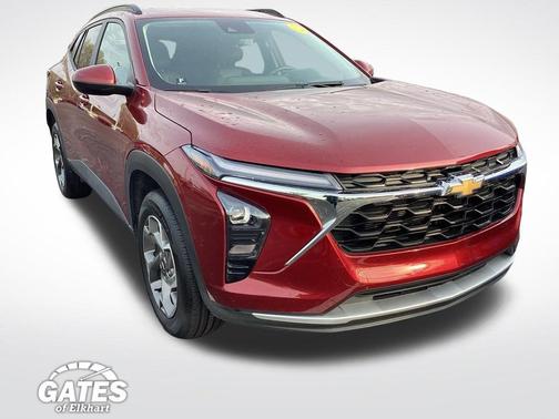 Crimson Metallic 2025 Chevrolet Trax LT