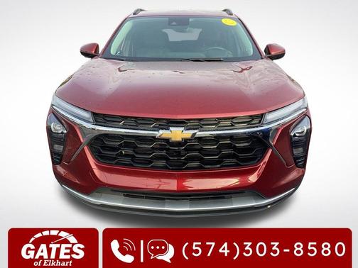 Crimson Metallic 2025 Chevrolet Trax LT