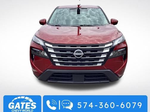 Scarlet Ember Tintcoat 2025 Nissan Rogue SV