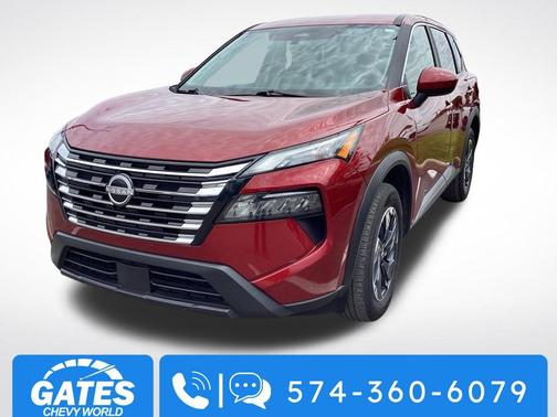 Scarlet Ember Tintcoat 2025 Nissan Rogue SV