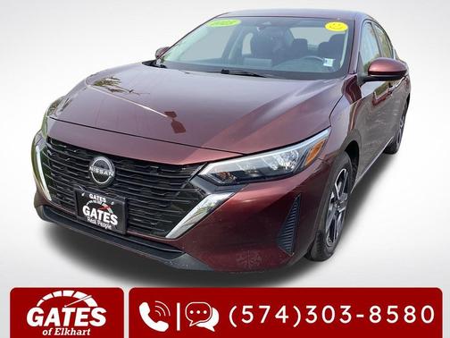 Rosewood Metallic 2025 Nissan Sentra SV
