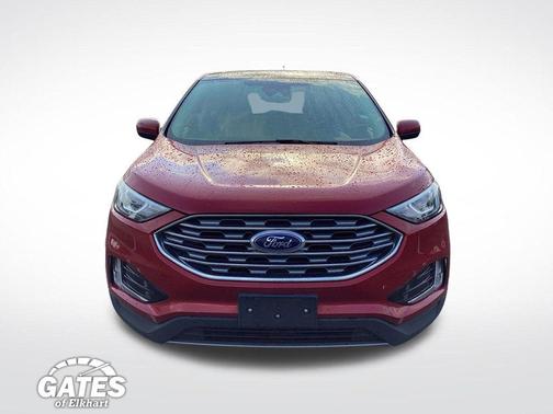 Rapid Red Metallic Tinted Clearcoat 2022 Ford Edge SEL