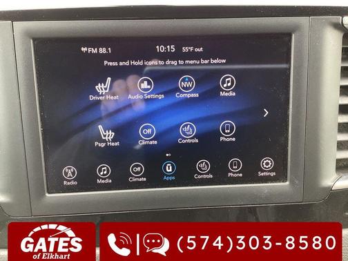 Jazz Blue Pearlcoat 2018 Chrysler Pacifica Touring-L
