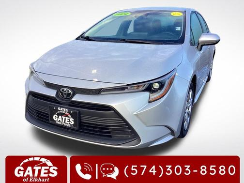 Classic Silver Metallic 2024 Toyota Corolla LE