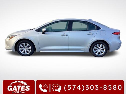 Classic Silver Metallic 2024 Toyota Corolla LE