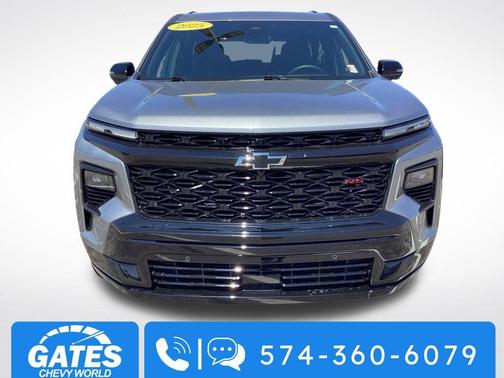 Sterling Gray Metallic 2025 Chevrolet Traverse RS