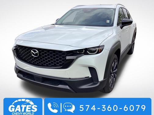 wind chill pearl 2025 Mazda CX-50 Hybrid Premium Plus Package