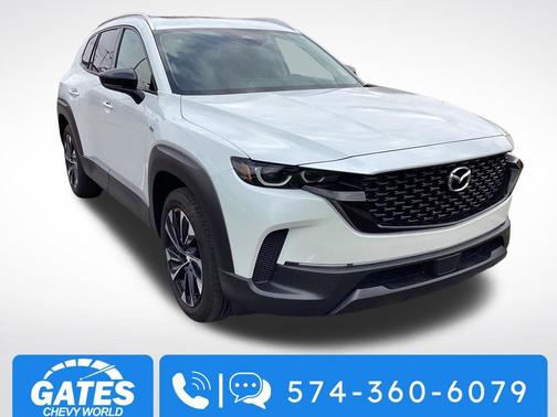 wind chill pearl 2025 Mazda CX-50 Hybrid Premium Plus Package