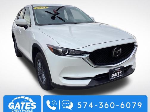 Snowflake White Pearl Mica 2020 Mazda CX-5 Touring