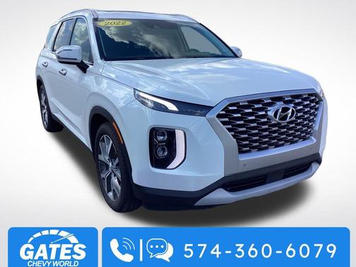 Hyper White 2022 Hyundai PALISADE SEL