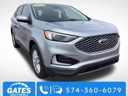 Silver Metallic 2023 Ford Edge SEL