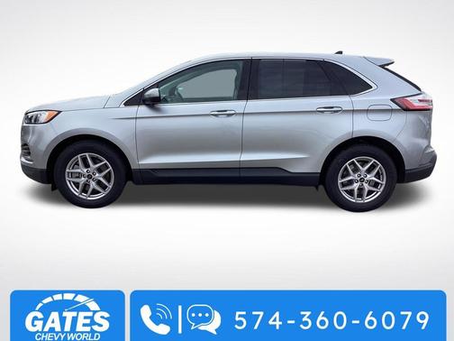 Silver Metallic 2023 Ford Edge SEL