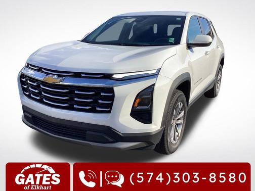 Summit White 2025 Chevrolet Equinox 1LT