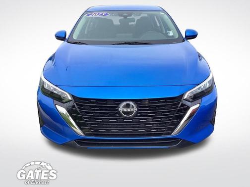 Electric Blue Metallic 2025 Nissan Sentra SV