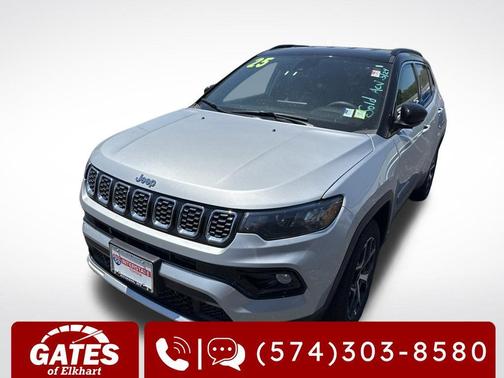 Silver Zynith Metallic Clearcoat 2025 Jeep Compass Limited