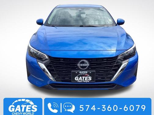 Electric Blue Metallic 2025 Nissan Sentra SV