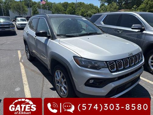 Silver Zynith Metallic Clearcoat 2025 Jeep Compass Limited