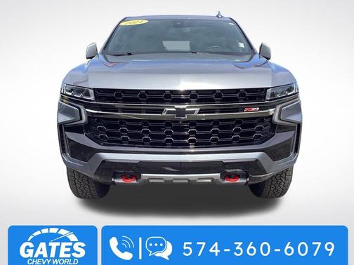 Satin Steel Metallic 2021 Chevrolet Tahoe 4WD Z71