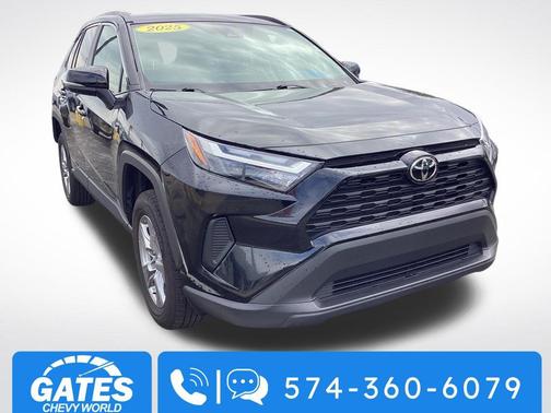 Midnight Black Metallic 2025 Toyota RAV4 XLE