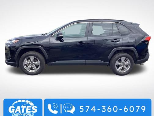 Midnight Black Metallic 2025 Toyota RAV4 XLE