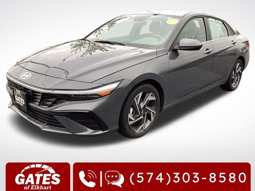 Gray 2025 Hyundai ELANTRA SEL
