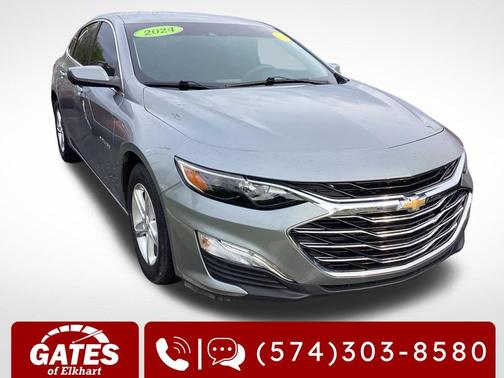 Sterling Gray Metallic 2024 Chevrolet Malibu 1LS