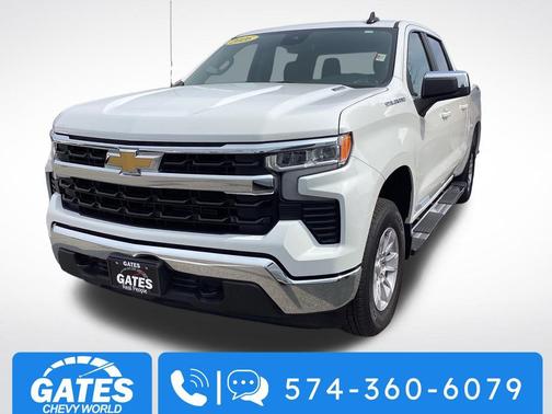 Summit White 2026 Chevrolet Silverado 1500 LT