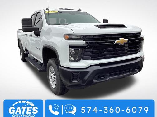 Summit White 2025 Chevrolet Silverado 2500 WT