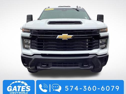Summit White 2025 Chevrolet Silverado 2500 WT