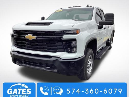 Summit White 2025 Chevrolet Silverado 2500 WT