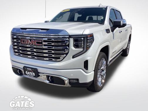 White Frost Tricoat 2022 GMC Sierra 1500 Denali