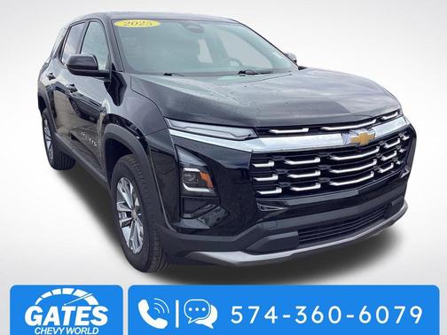 Mosaic Black Metallic 2025 Chevrolet Equinox 1LT
