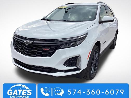 Summit White 2024 Chevrolet Equinox AWD RS