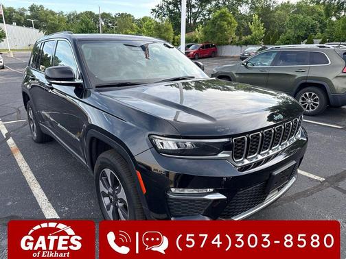 Diamond Black Crystal Pearlcoat 2022 Jeep Grand Cherokee 4xe Base