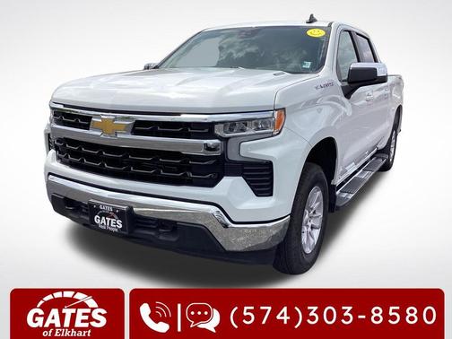 Summit White 2026 Chevrolet Silverado 1500 LT