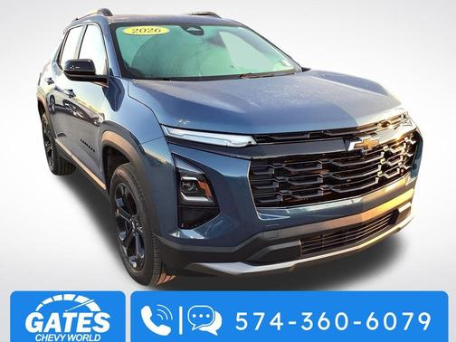 Lakeshore Blue Metallic 2026 Chevrolet Equinox 1LT