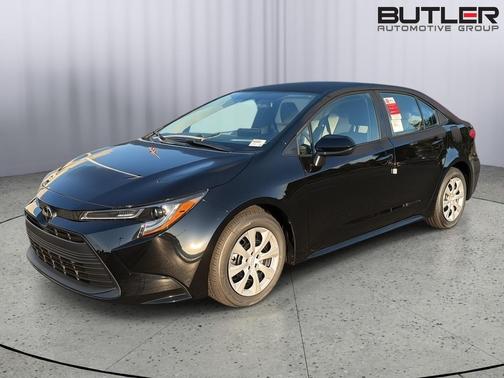 Midnight Black Metallic 2026 Toyota Corolla LE