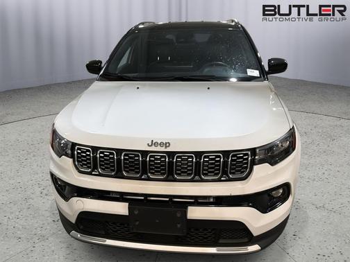 Bright White Clearcoat 2025 Jeep Compass Limited