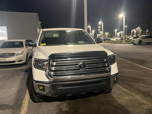 Super White 2020 Toyota Tundra Limited