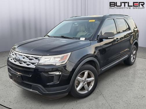 Agate Black 2019 Ford Explorer XLT