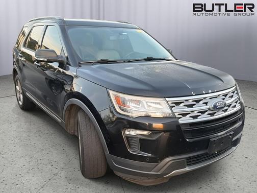 Agate Black 2019 Ford Explorer XLT