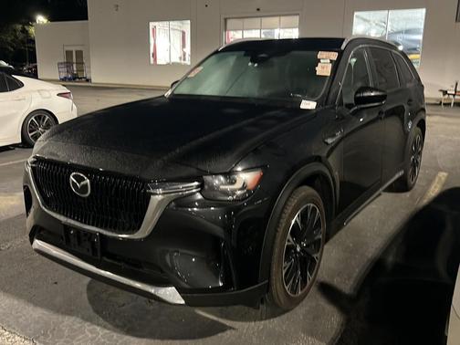 Jet Black Mica 2024 Mazda CX-90 PHEV Premium